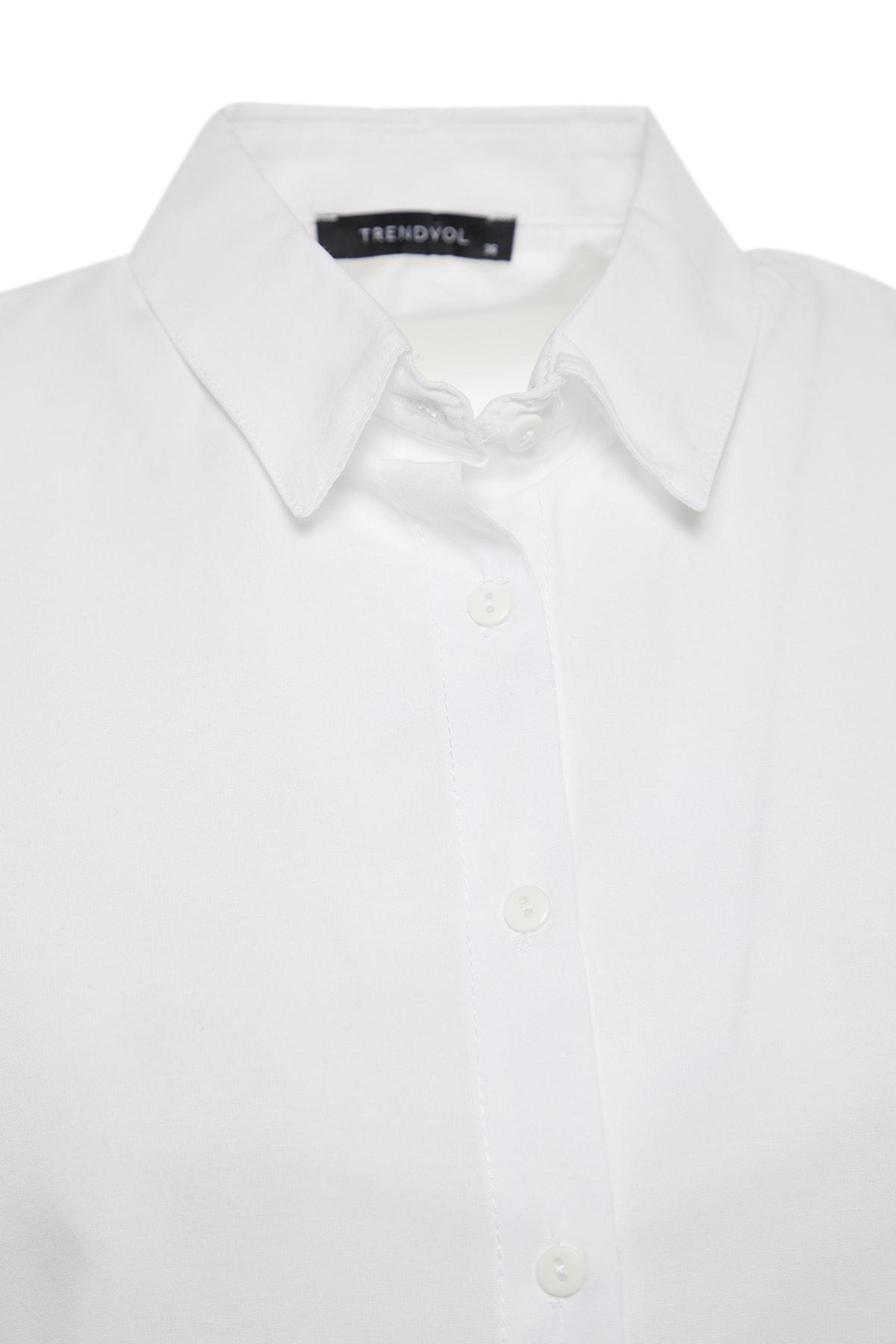 قميص بقصة فضفاضة، بيج, Ecru, large image number 7