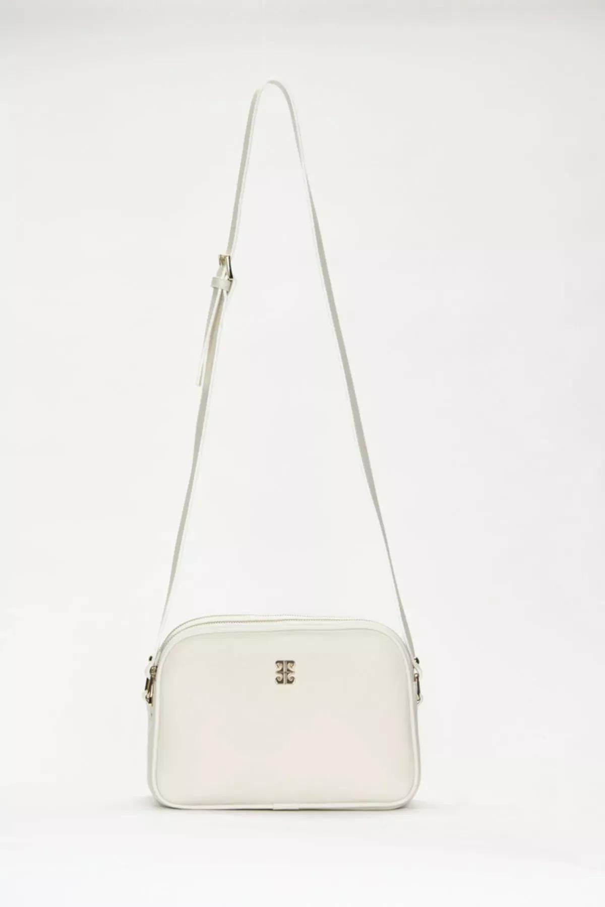 White Print Shoulder Bag, C101_7070, large image number 1