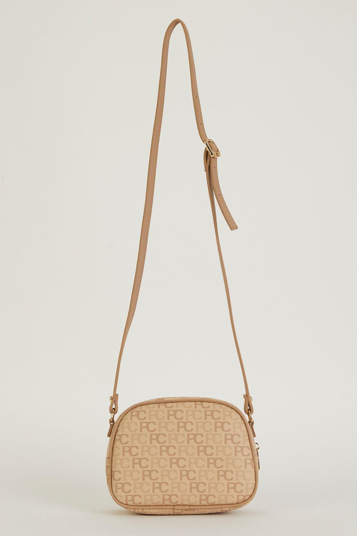 Beige Trample Shoulder Bag, C101_6814, large image number 3