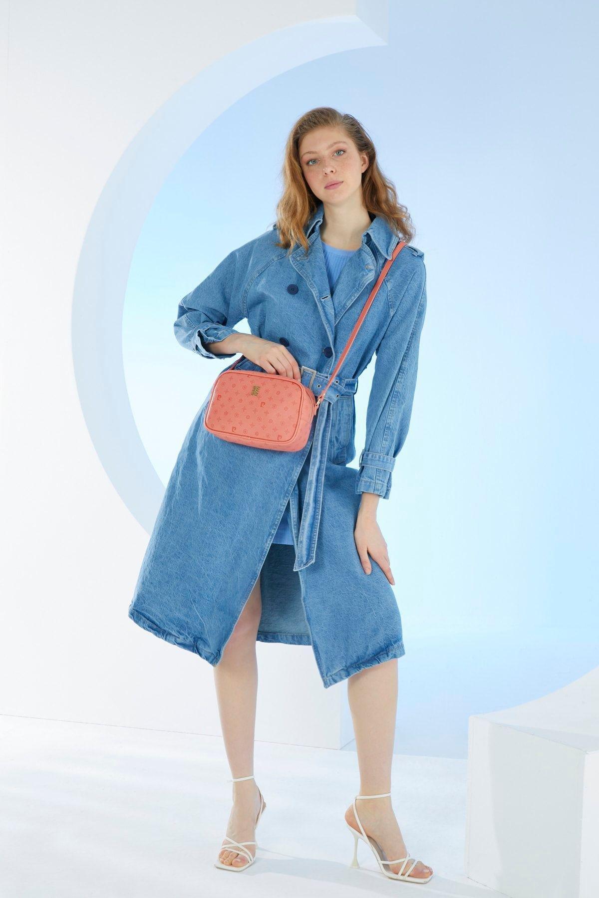 Coral Monogram Shoulder Bag, C101_6570, large image number 0