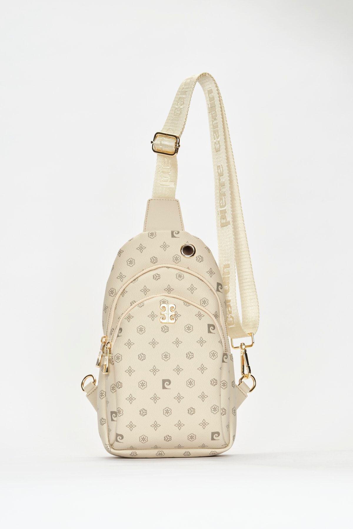 Beige Monogram Shoulder Bag, C101_6451, large image number 1