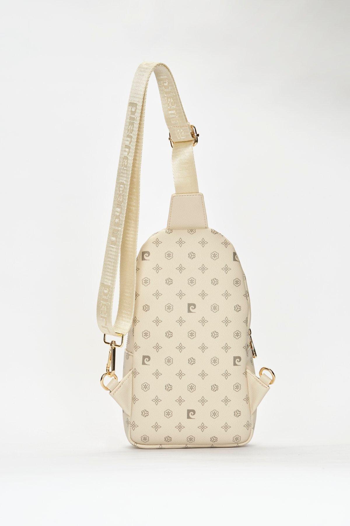 Beige Monogram Shoulder Bag, C101_6451, large image number 4