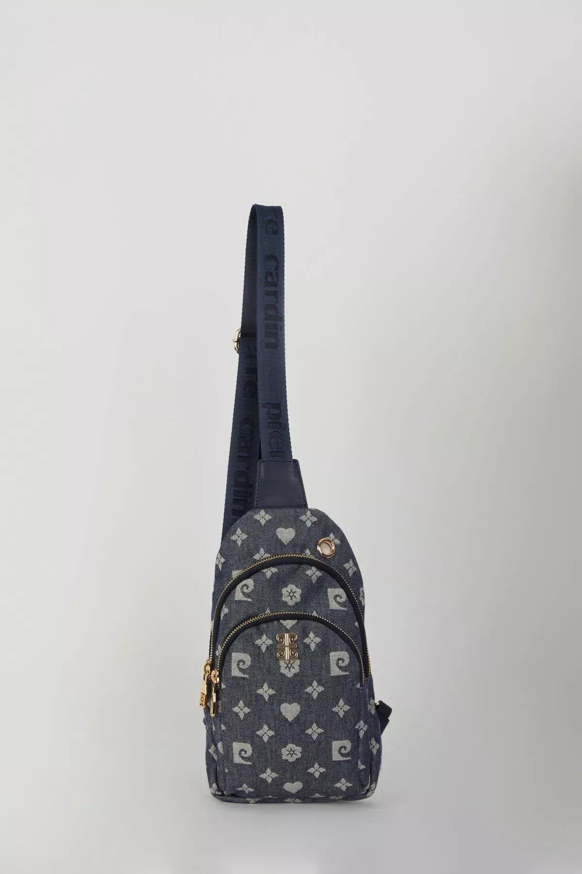Navy Blue Womens Shoulder Bag 05PO22Y1535, 1 pc, C101_6542, large image number 1