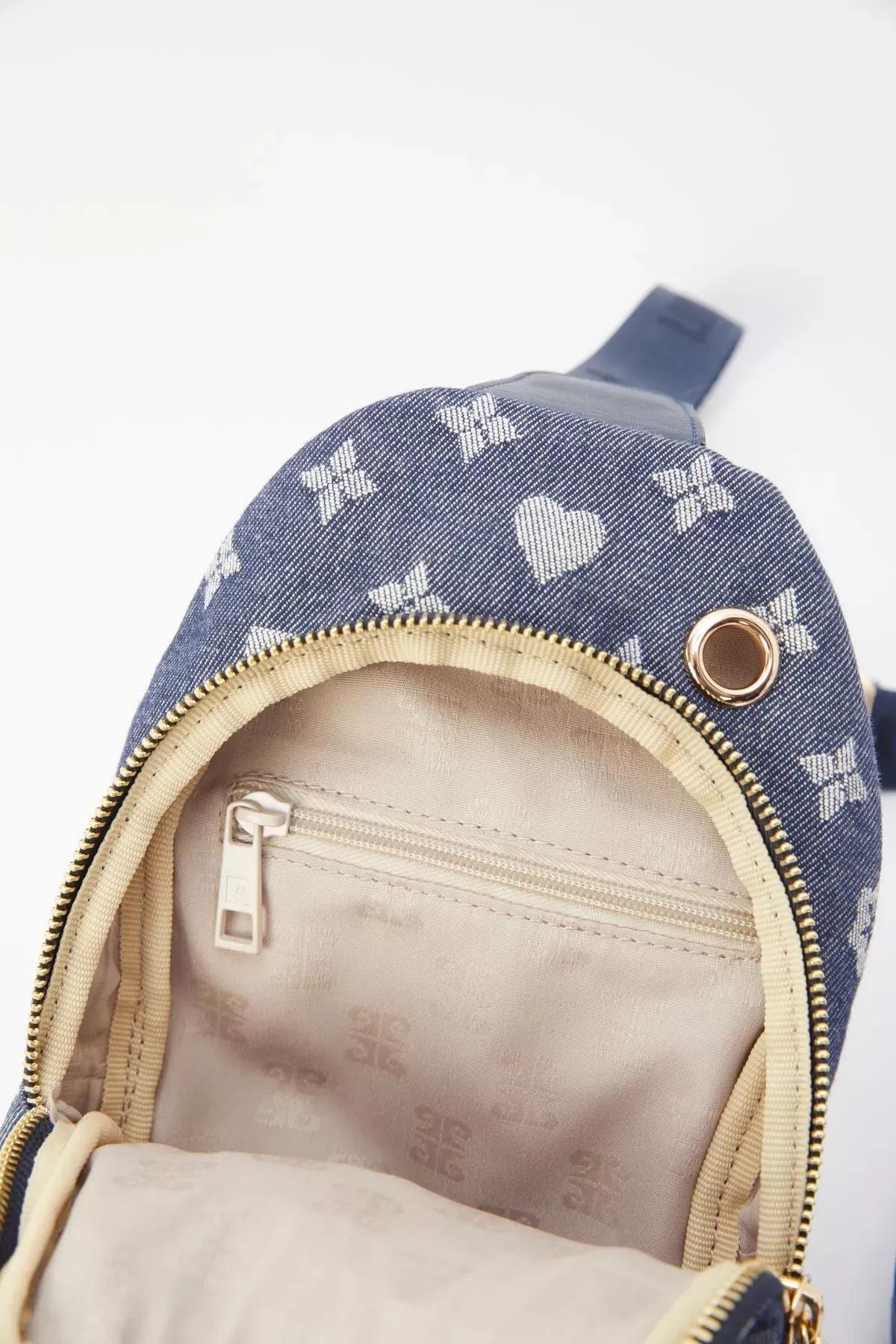 Navy Blue Womens Shoulder Bag 05PO22Y1535, 1 pc, C101_6542, large image number 2