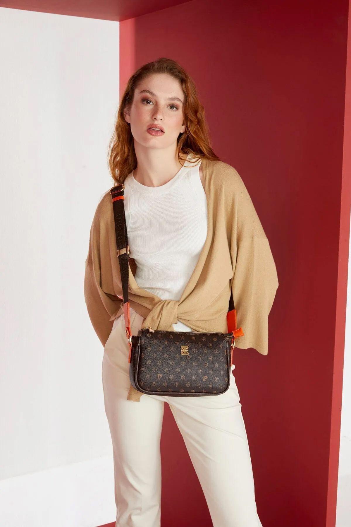 Brown Monogram Shoulder Bag, C101_6507, large image number 0