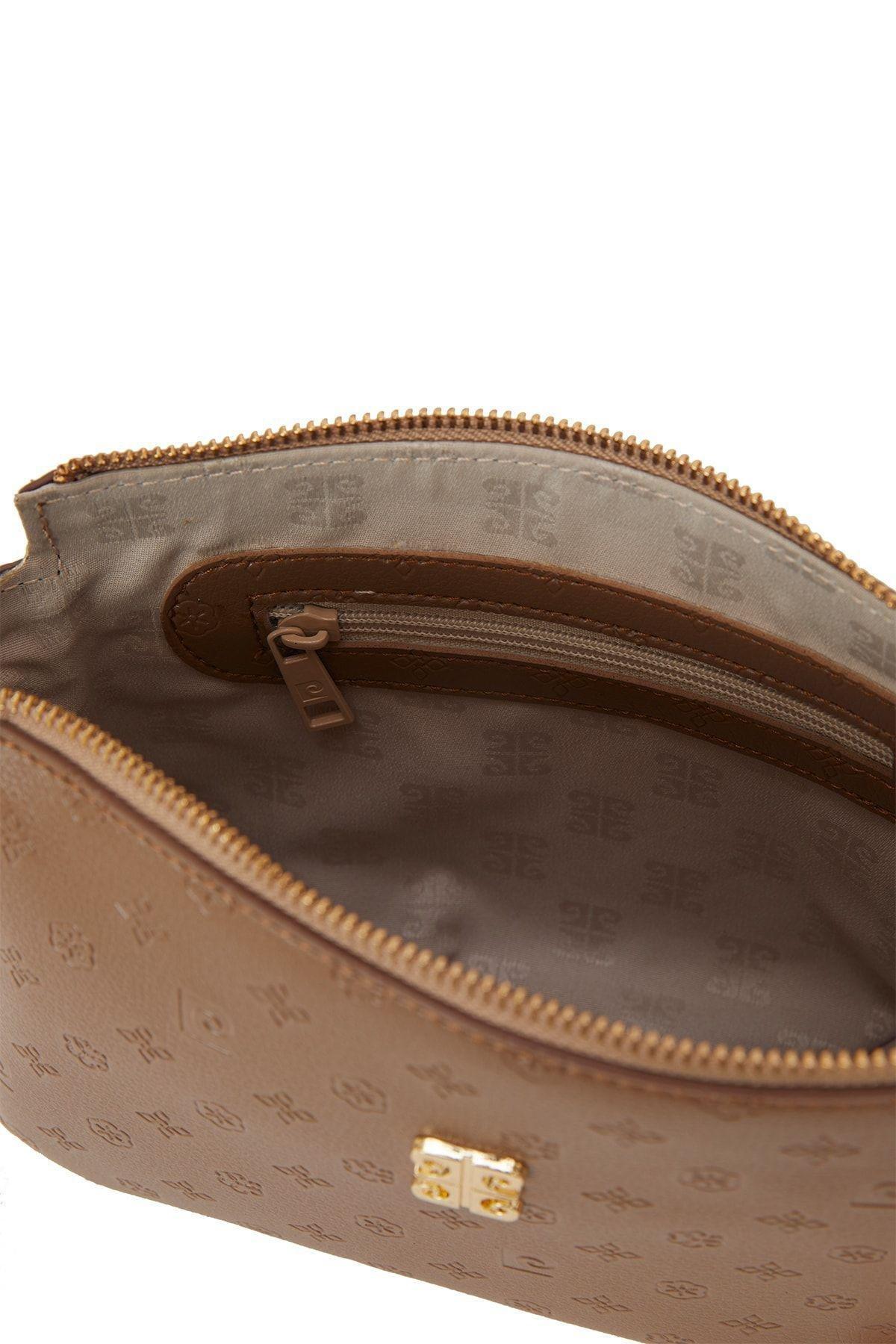 Brown Floater Shoulder Bag, C101_6640, large image number 1