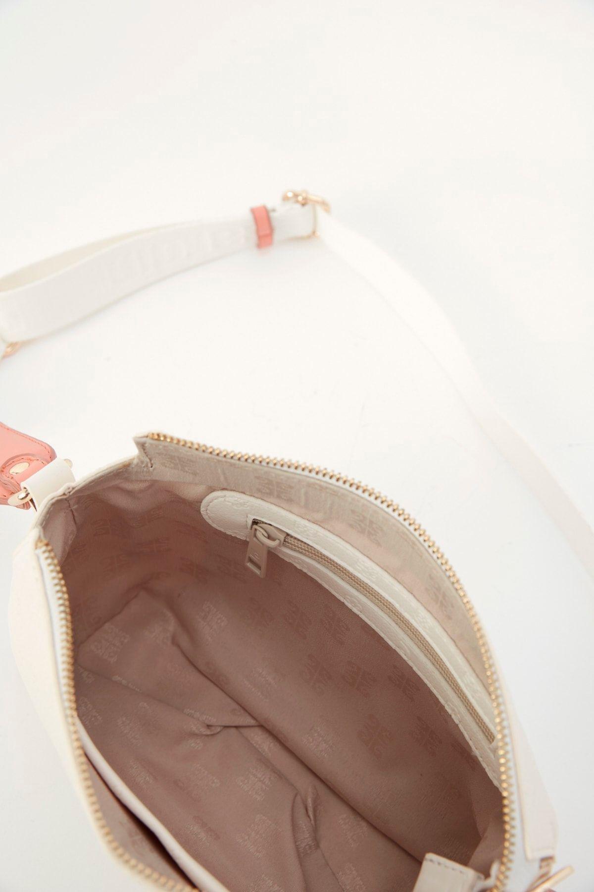 Ecru Shoulder Bag, C101_6641, large image number 4