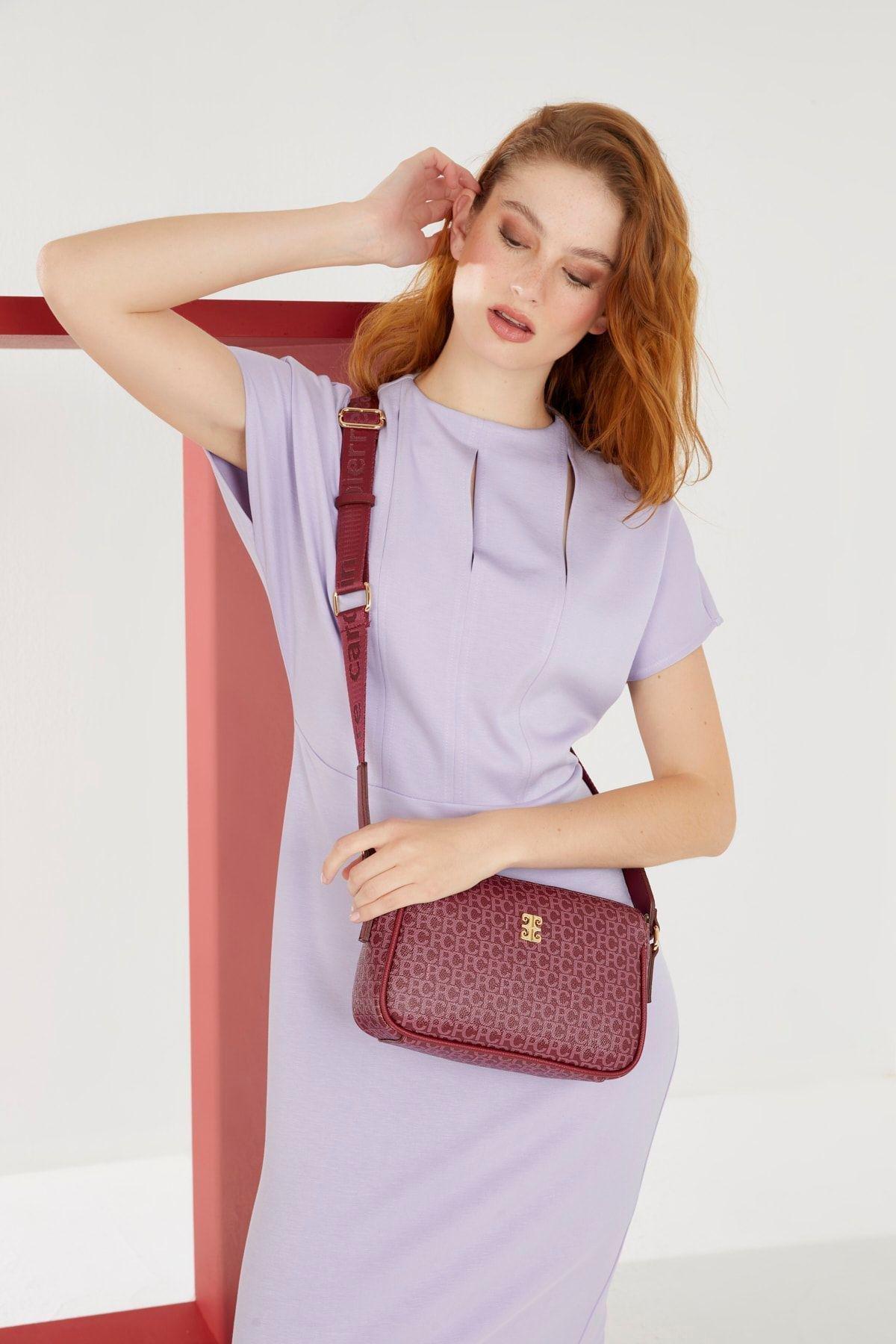 Red Small Alphabet Shoulder Bag, C101_6676, large image number 0