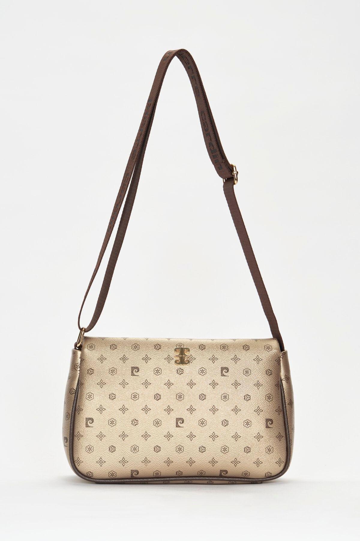Gold Monogram Shoulder Bag, C101_6559, large image number 1