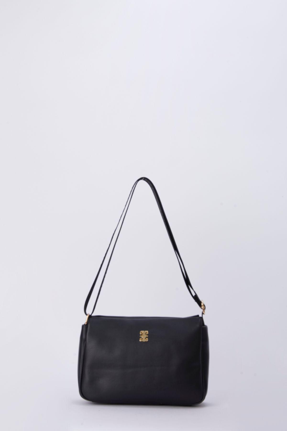 Black Lux Soft Asos Shoulder Bag, C101_6678, large image number 1