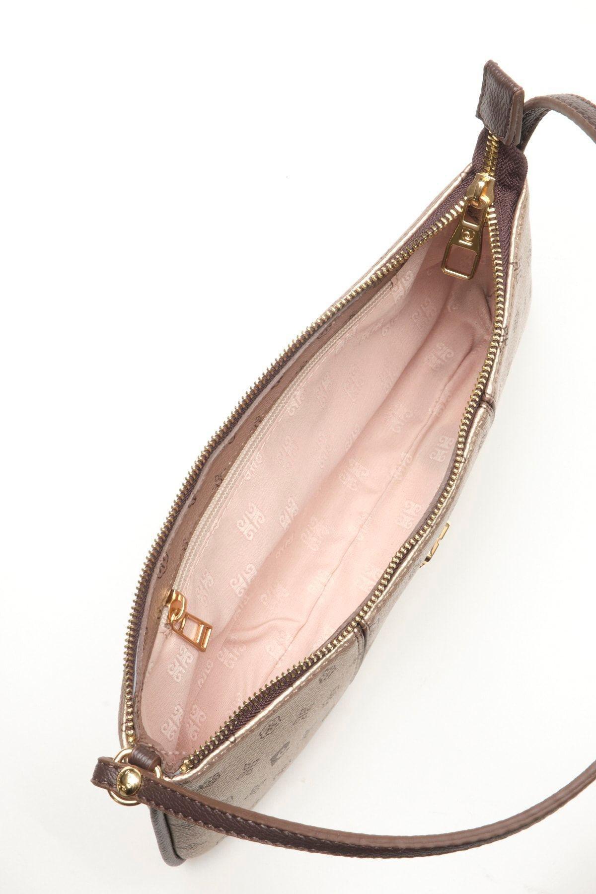 Gold Monogram Shoulder Bag, C101_6559, large image number 4