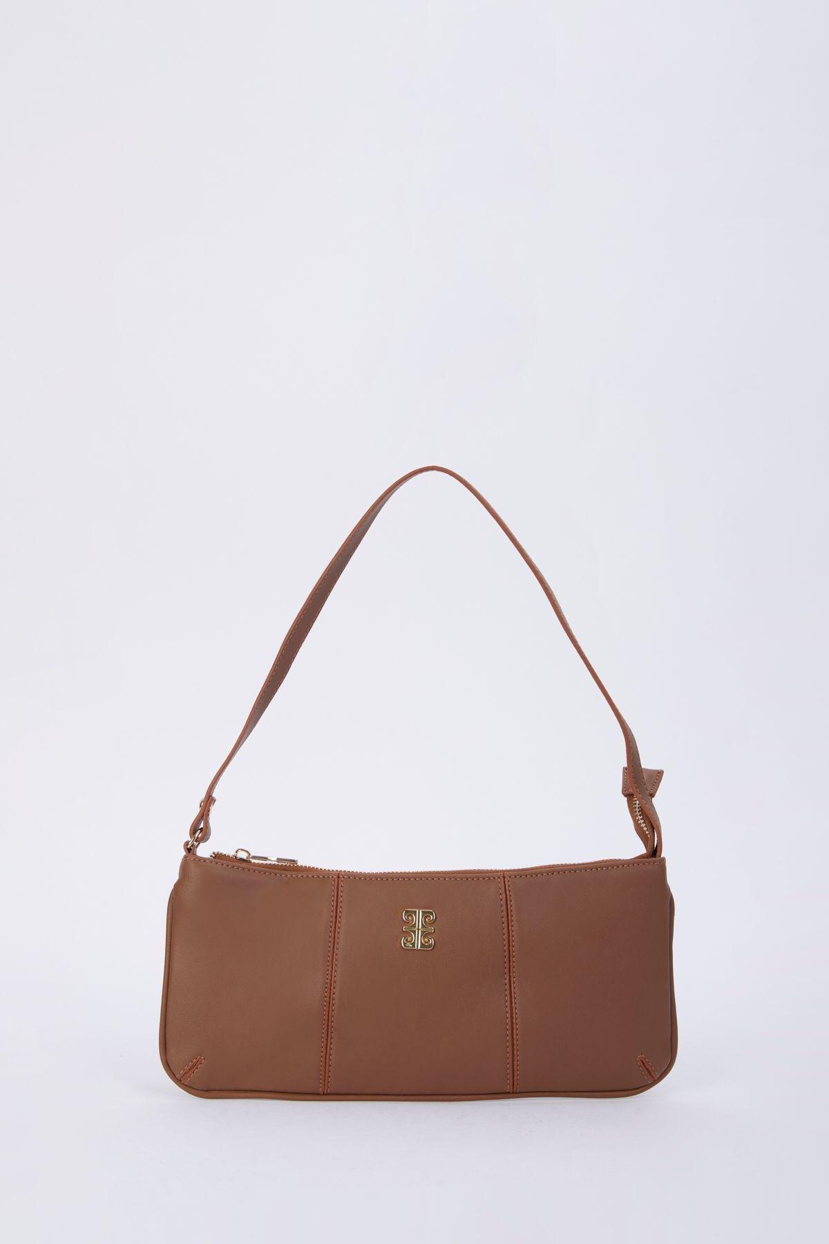 Brown Lux Soft Asos Shoulder Bag, C101_6601, large image number 0