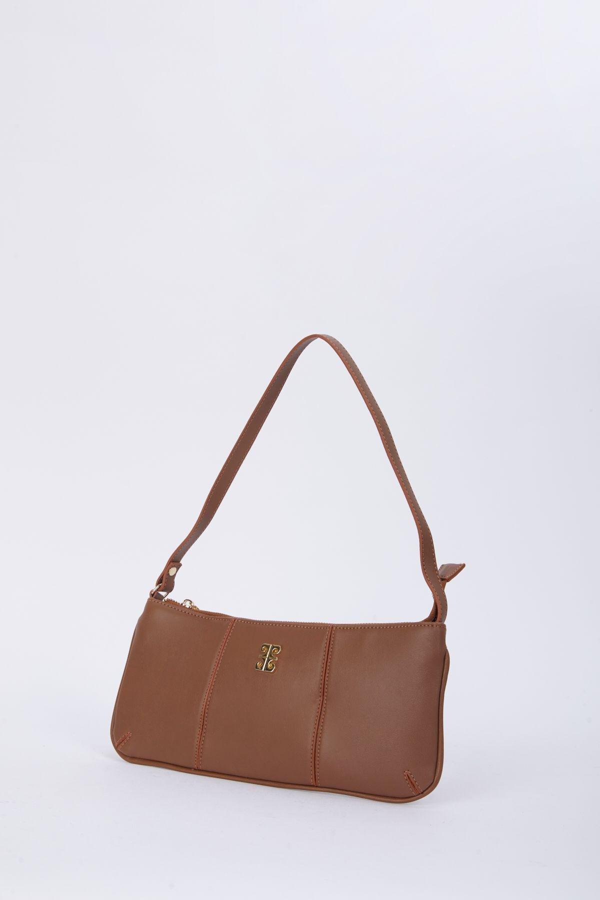 Brown Lux Soft Asos Shoulder Bag, C101_6601, large image number 1