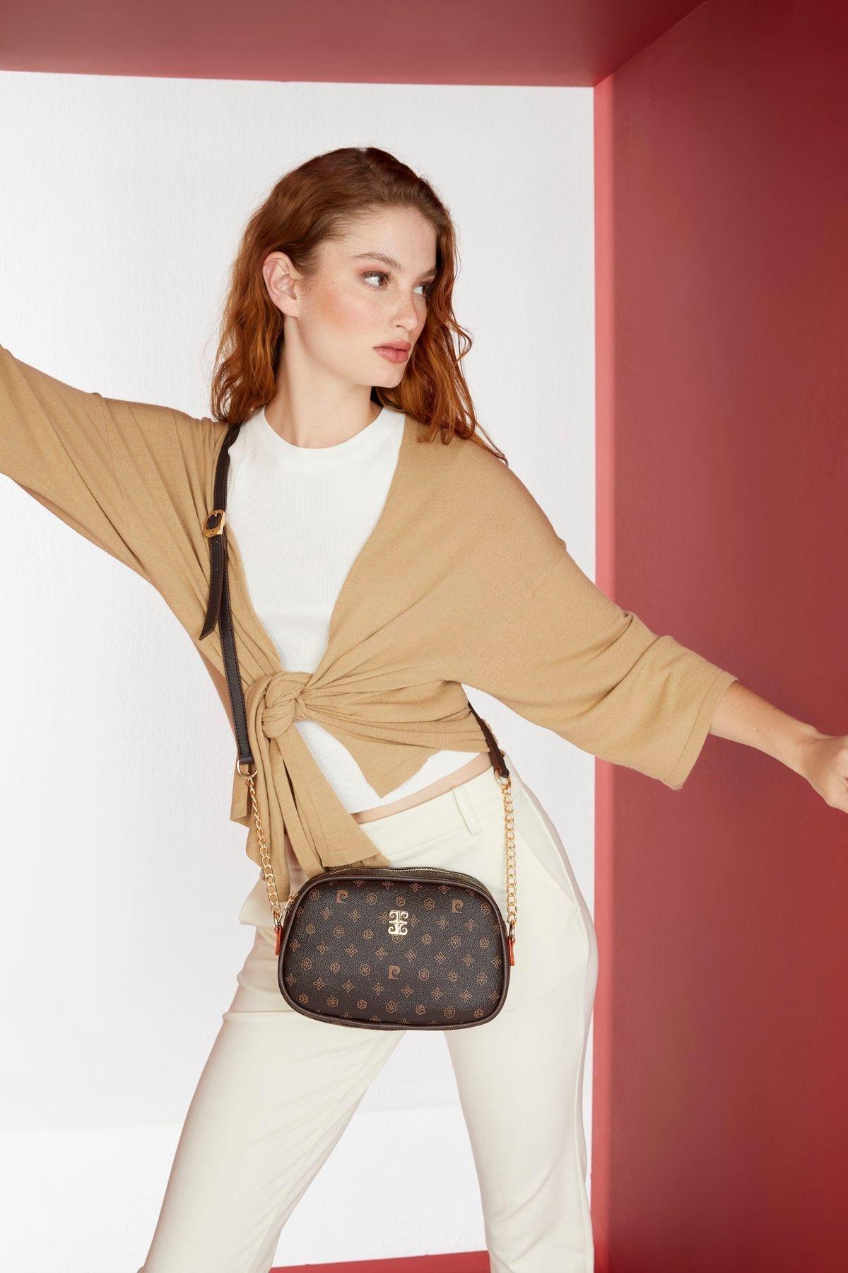 Brown Monogram Shoulder Bag, C101_6507, large image number 0