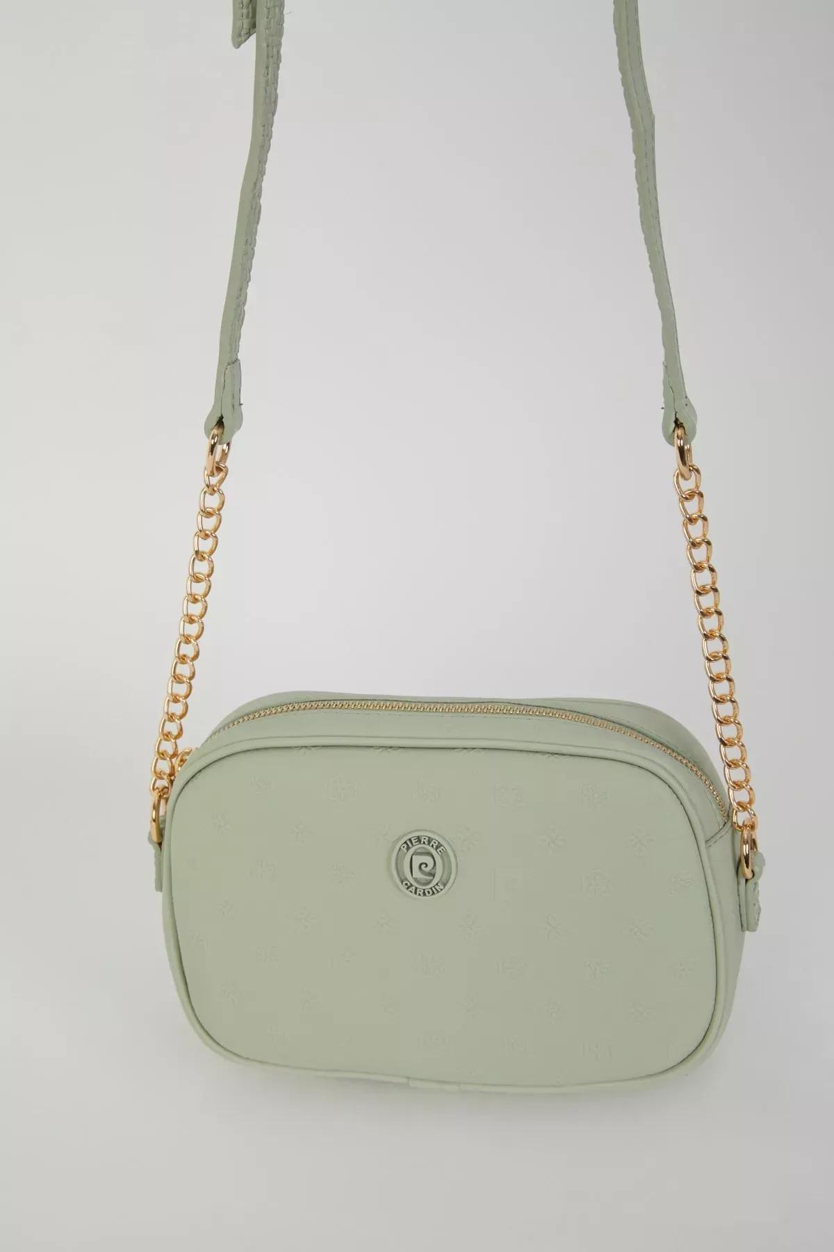 Aqua Green Print Womens Shoulder Bag 05po22y1543, 1s, C101_6699, large image number 3