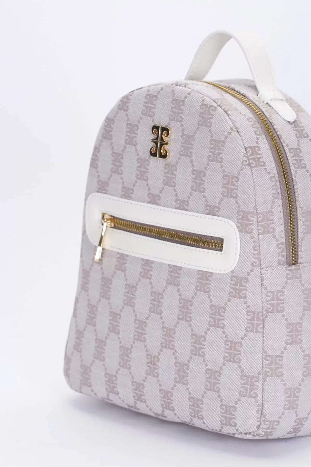 Gray Womens Backpack 05PO22Y1634, 1s, Grey, large image number 3