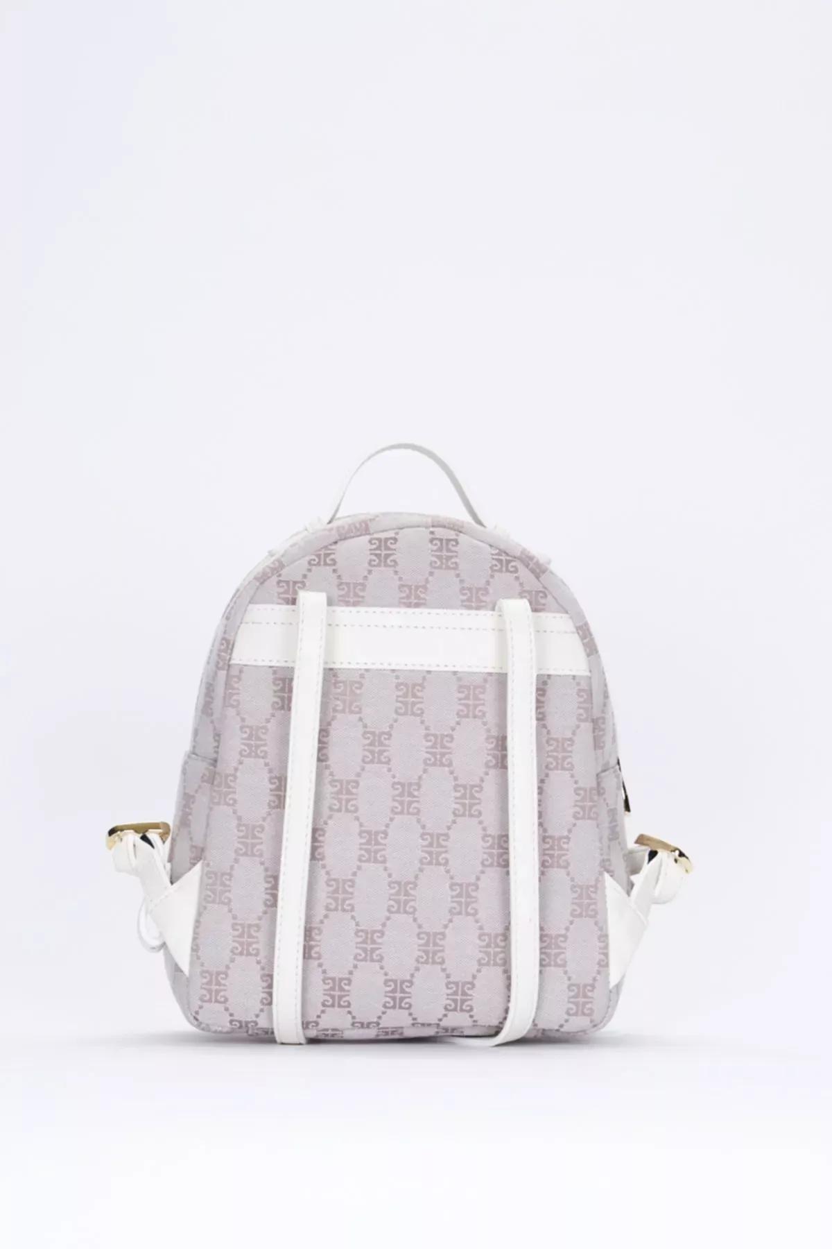 Gray Womens Backpack 05PO22Y1634, 1s, Grey, large image number 4