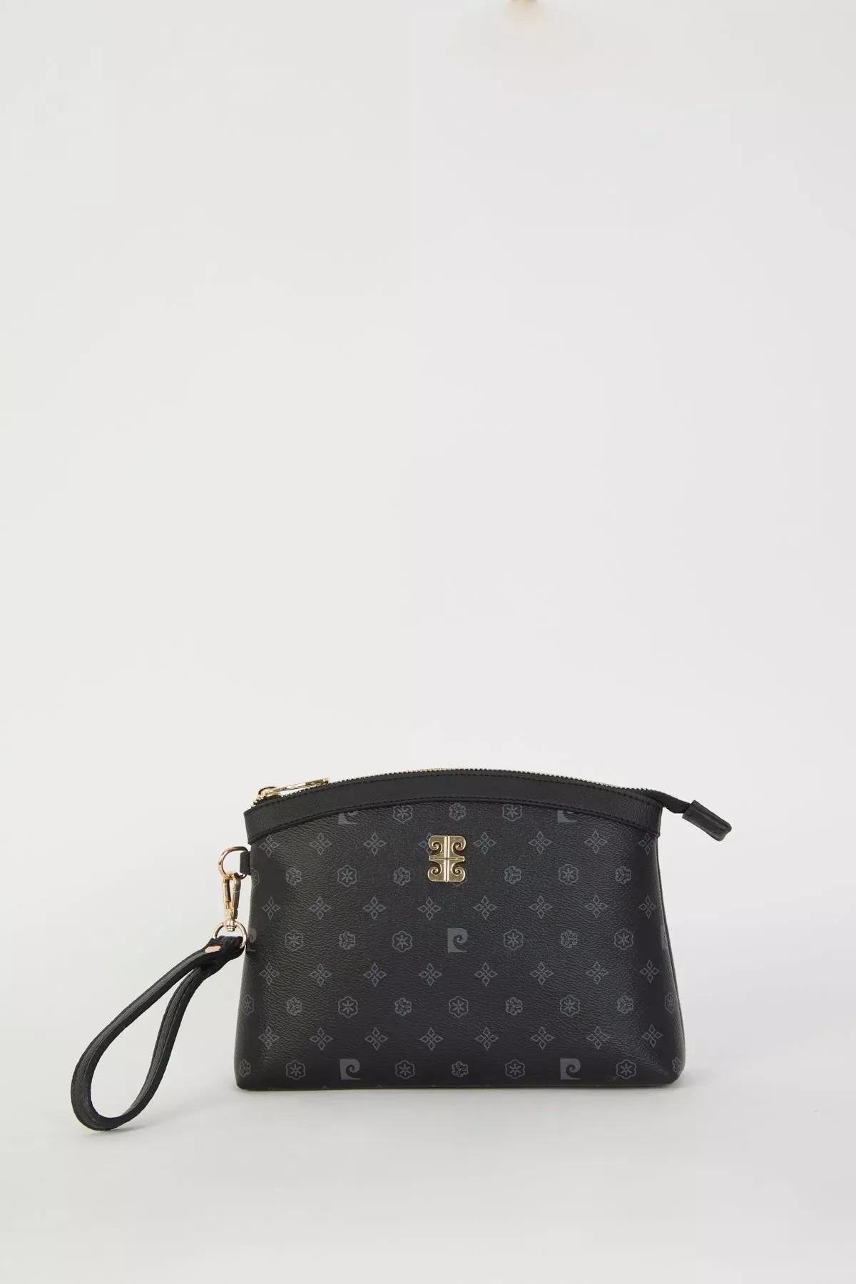 Black Monogram Clutch Bag, C101_6495, large image number 1