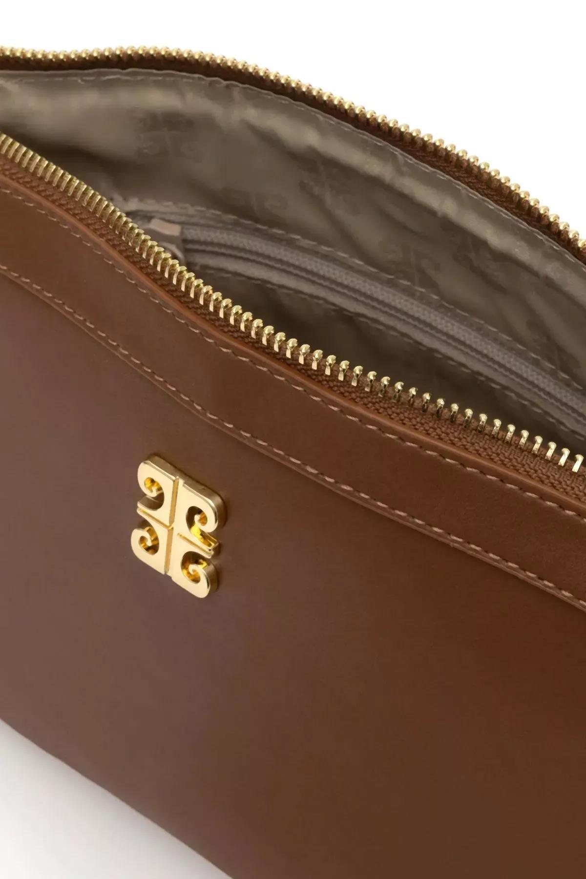 Caramel Lux Soft Asos Womens Clutch & Clutch Bag 05Po22Y1547, 1s, C101_6601, large image number 3