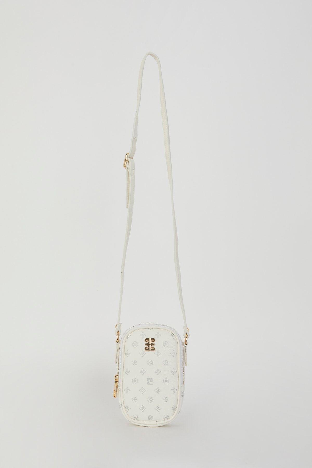 White Monogram Womens Shoulder Bag 05PO22Y1556, 1 pc, C101_6752, large image number 1