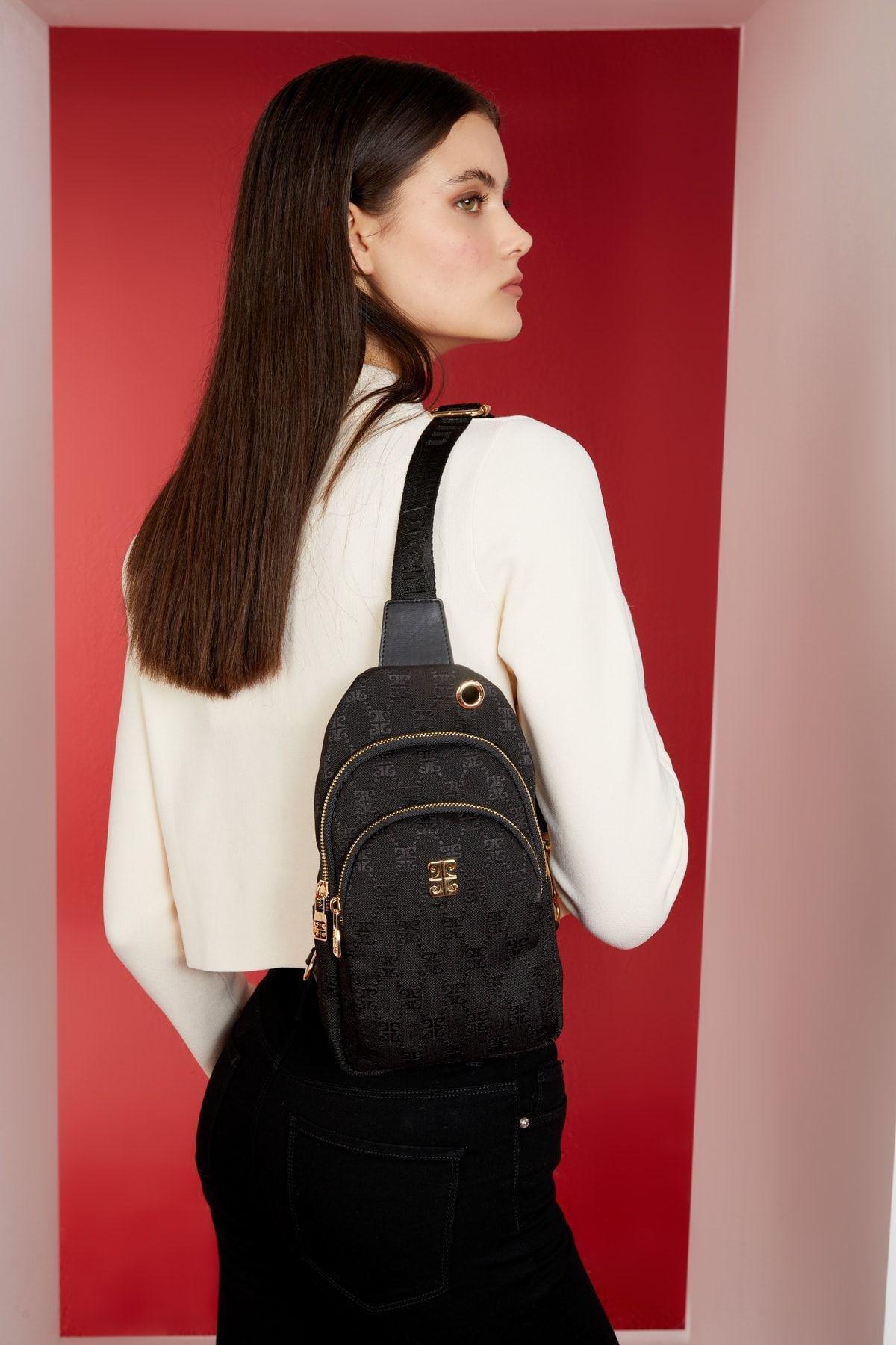 Black Shoulder Bag, C101_5720, large image number 0