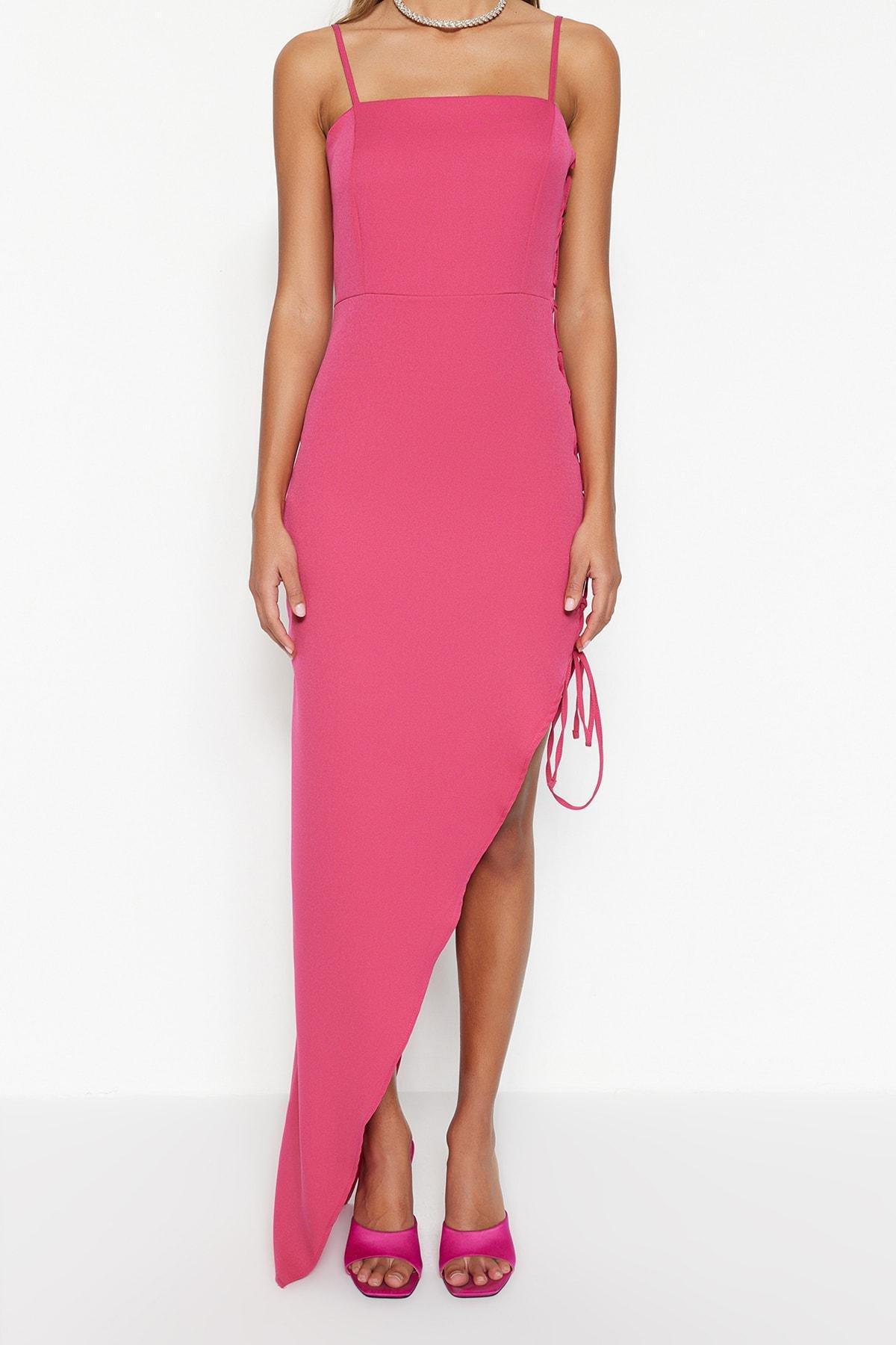 Trendyol - Pink Shift Occasionwear Dress