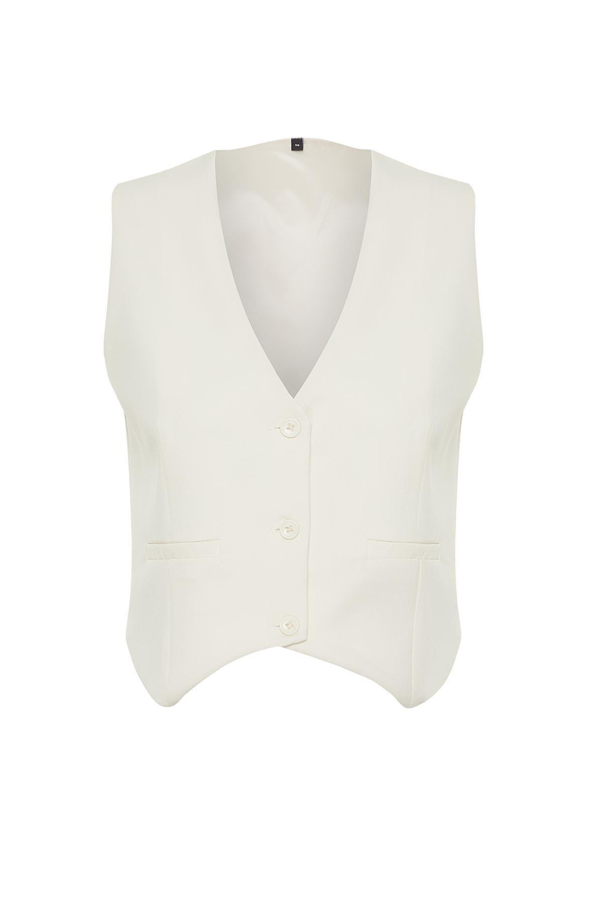 Woven Vest, , large image number 5