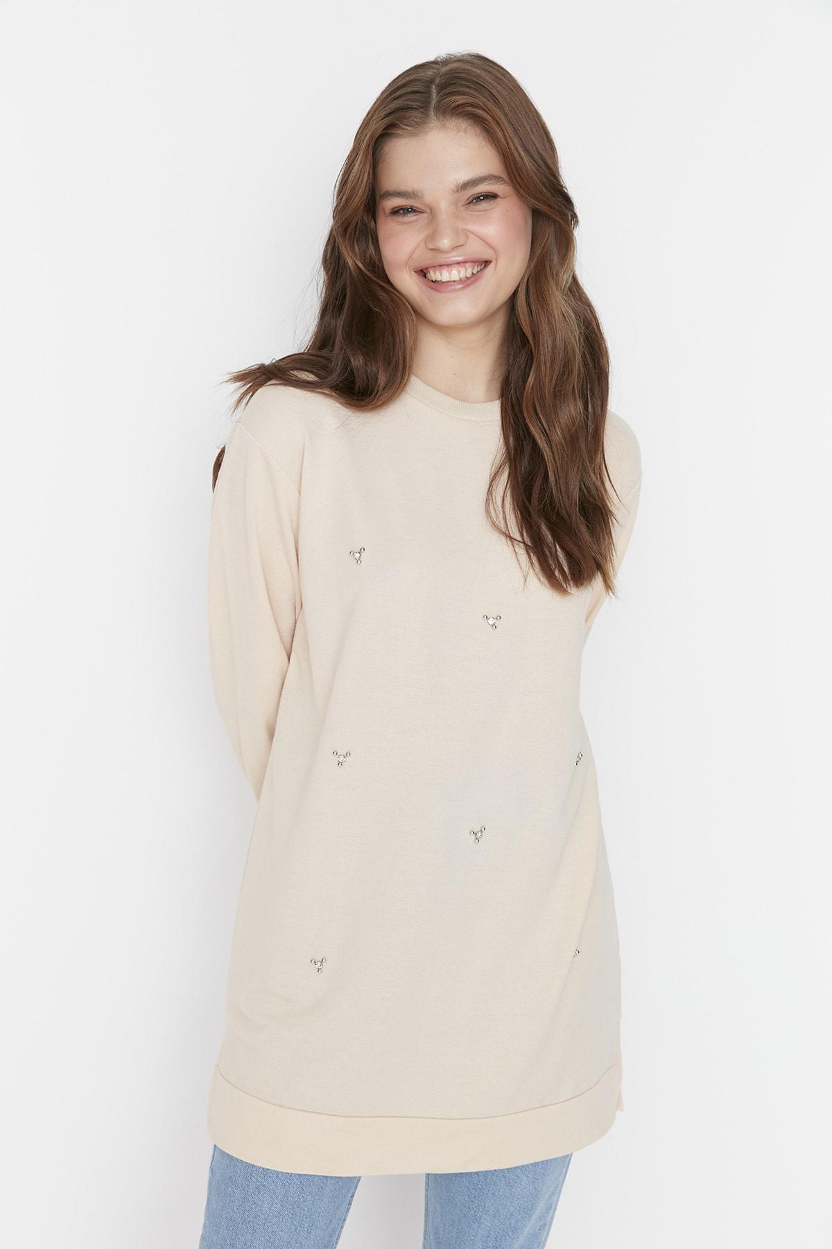 Beige Regular Tunic, Beige, large image number 0