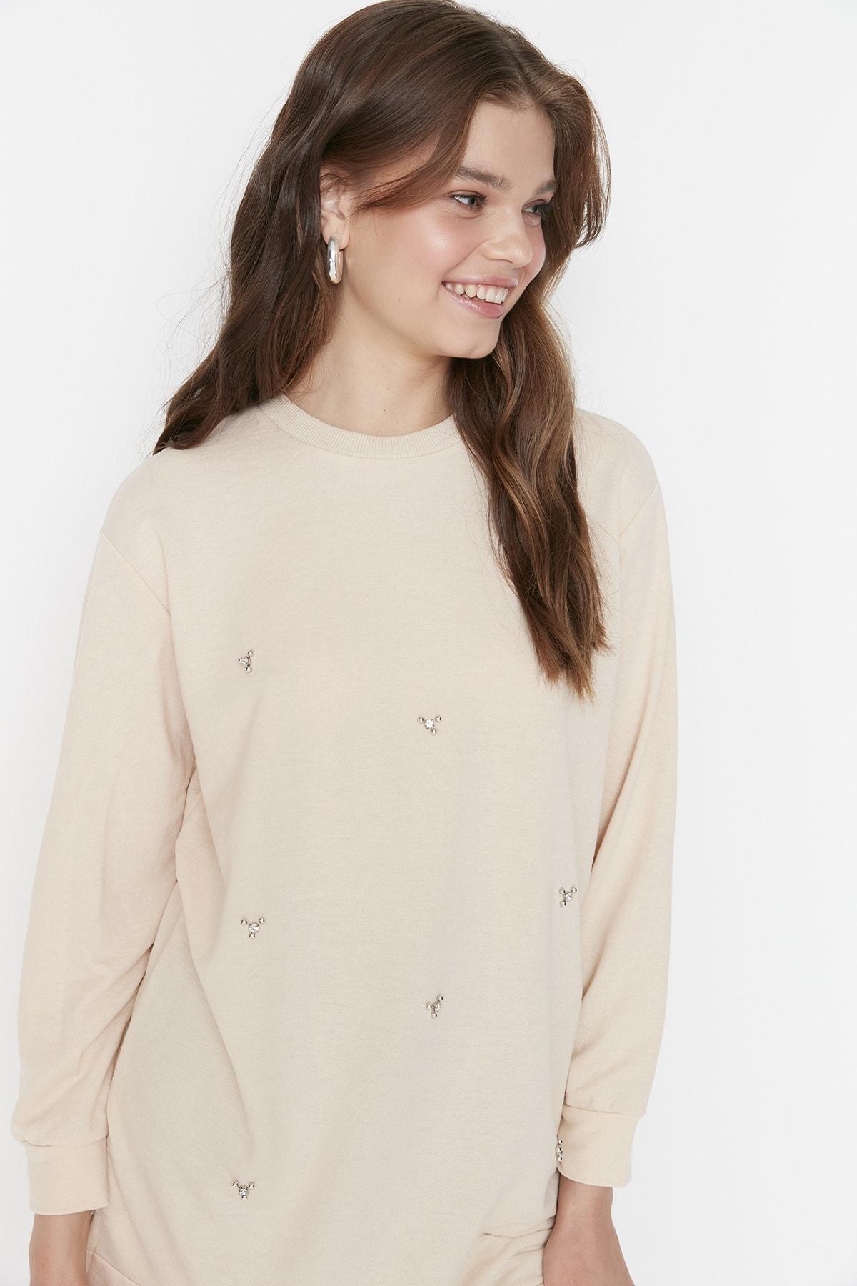 Beige Regular Tunic, Beige, large image number 1
