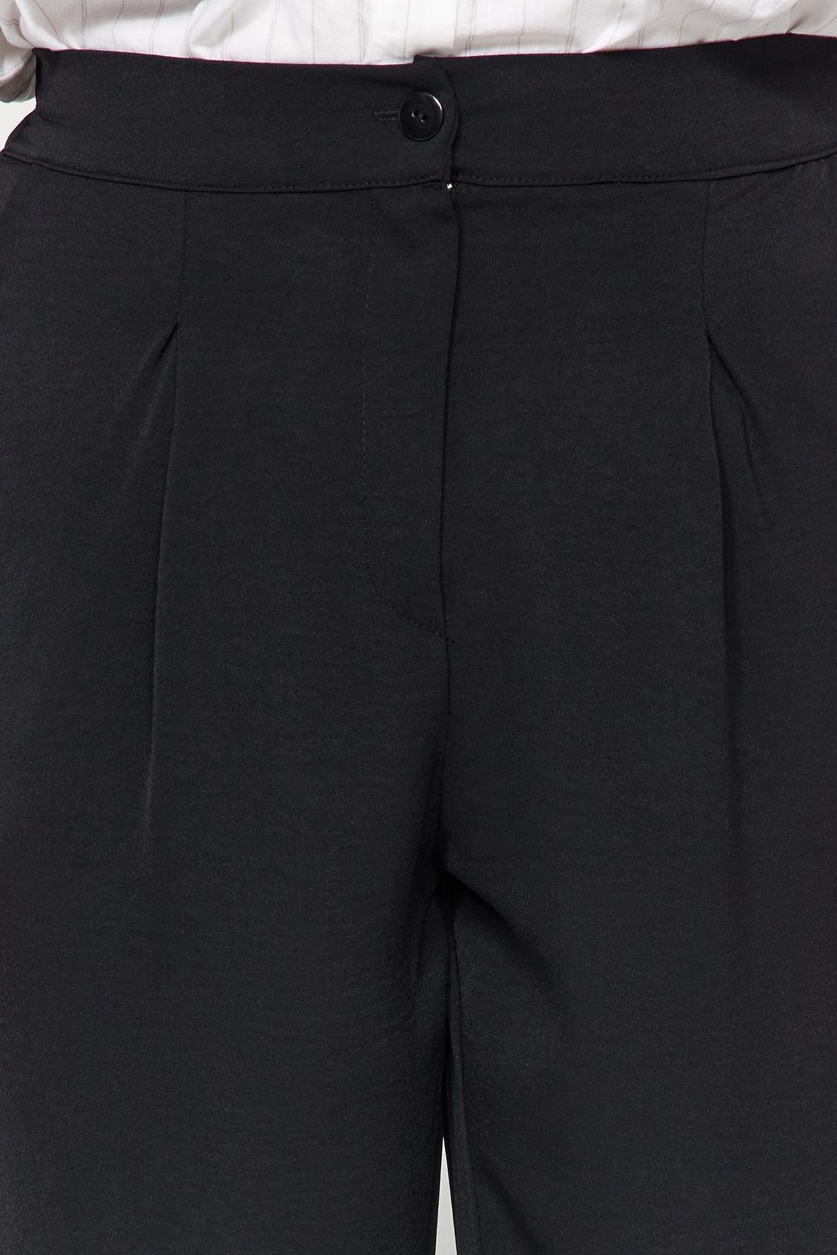 Black Loose Plus Size Pants, , large image number 2