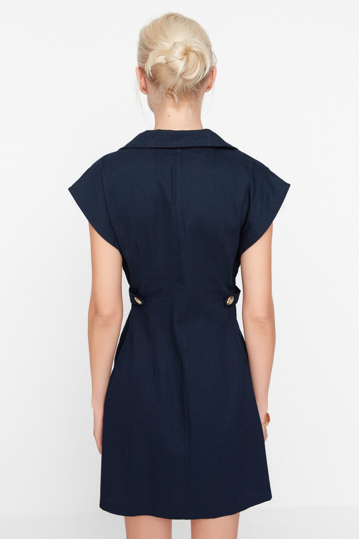 Trendyol - Blue Basic Dress