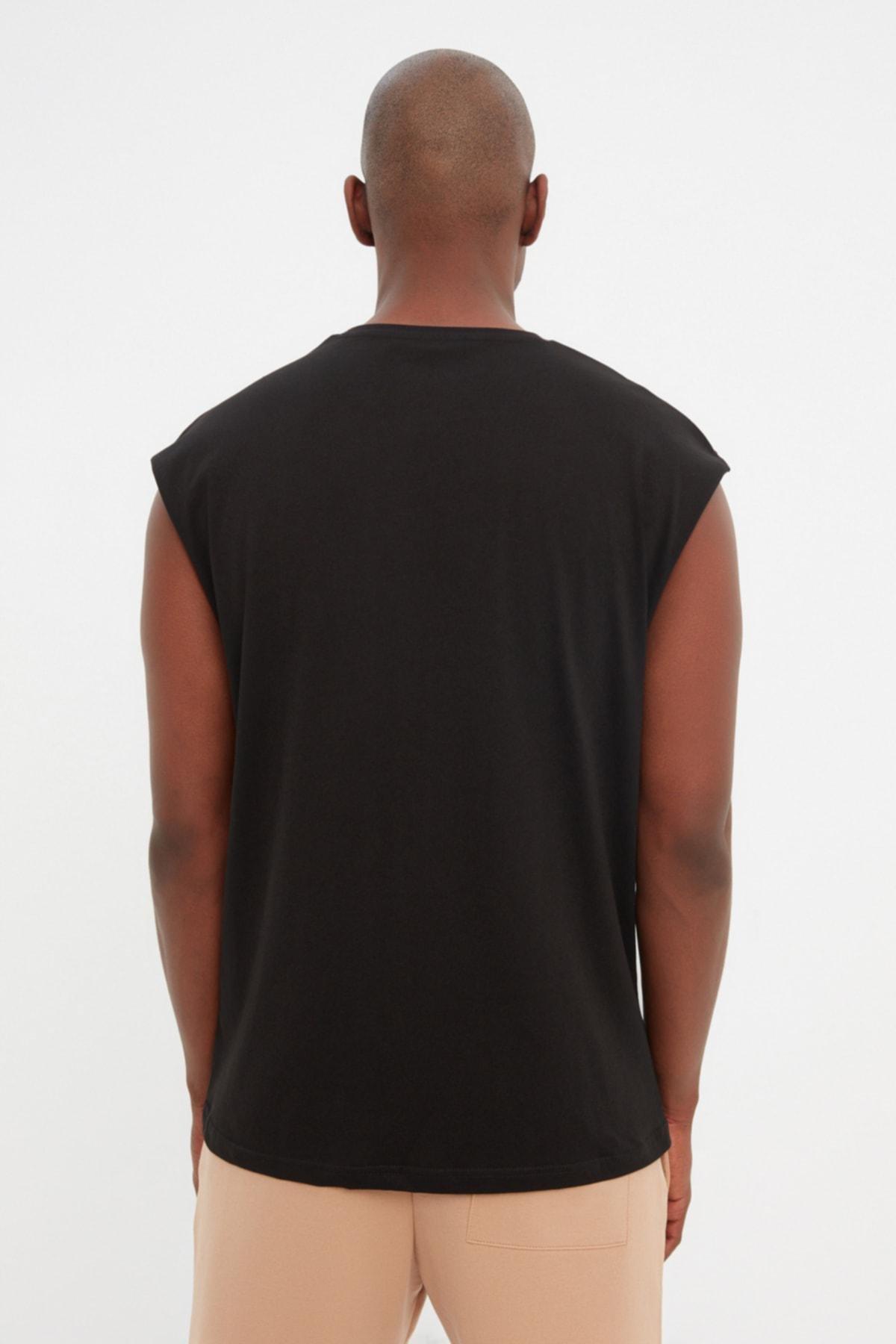 Black Oversize Camisole, Black, large image number 9