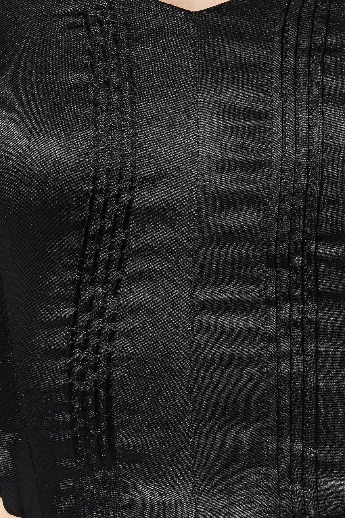 Black Crop Top, , large image number 4