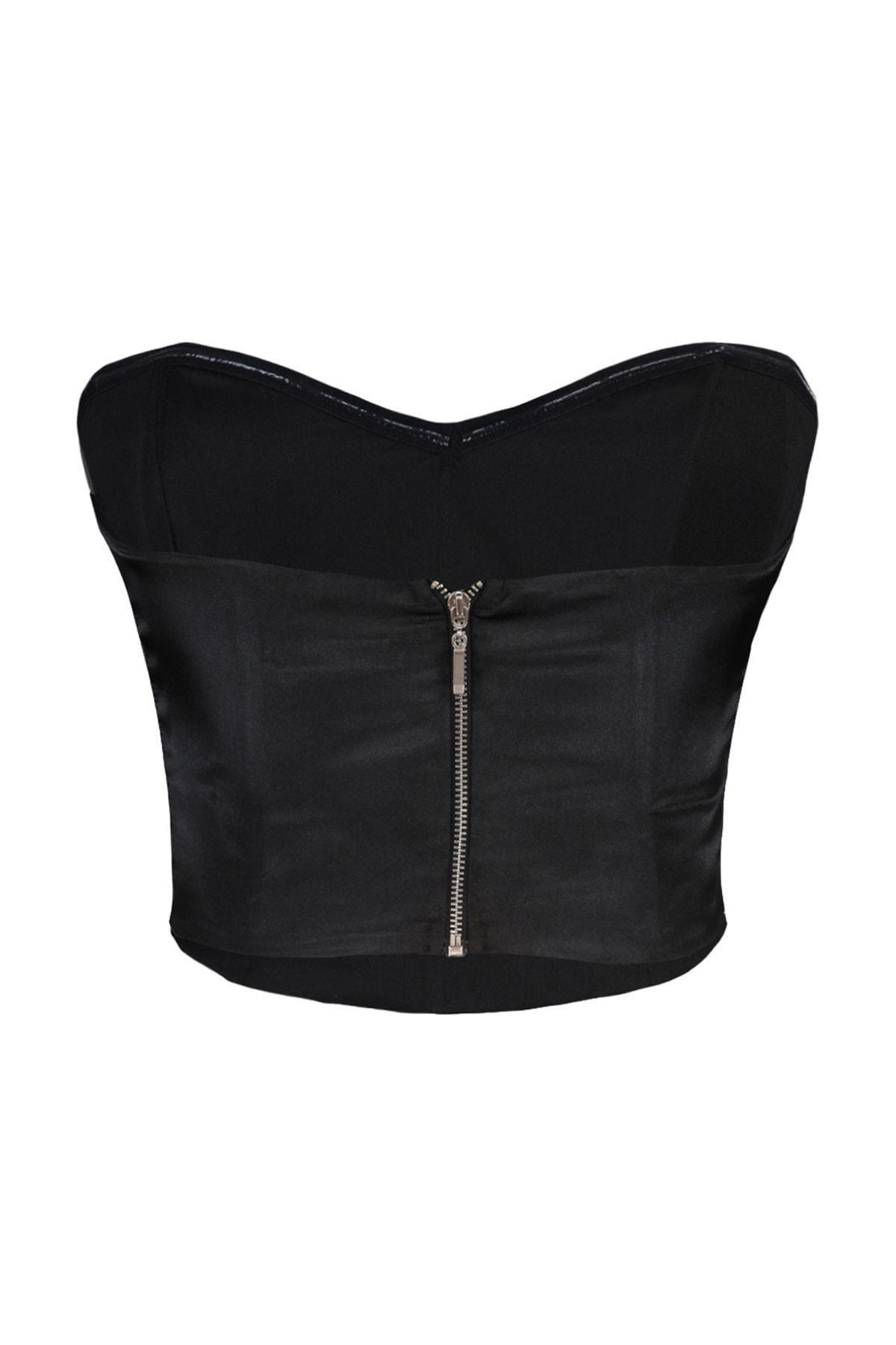 Black Crop Top, , large image number 6