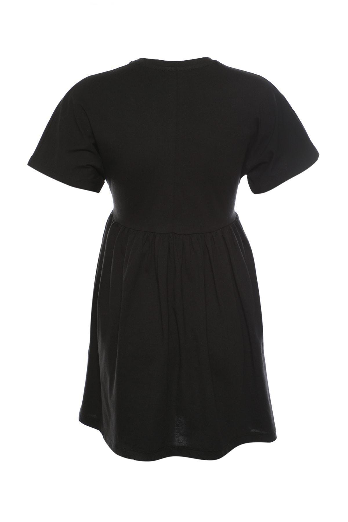 Black Skater Mini Dress, , large image number 6