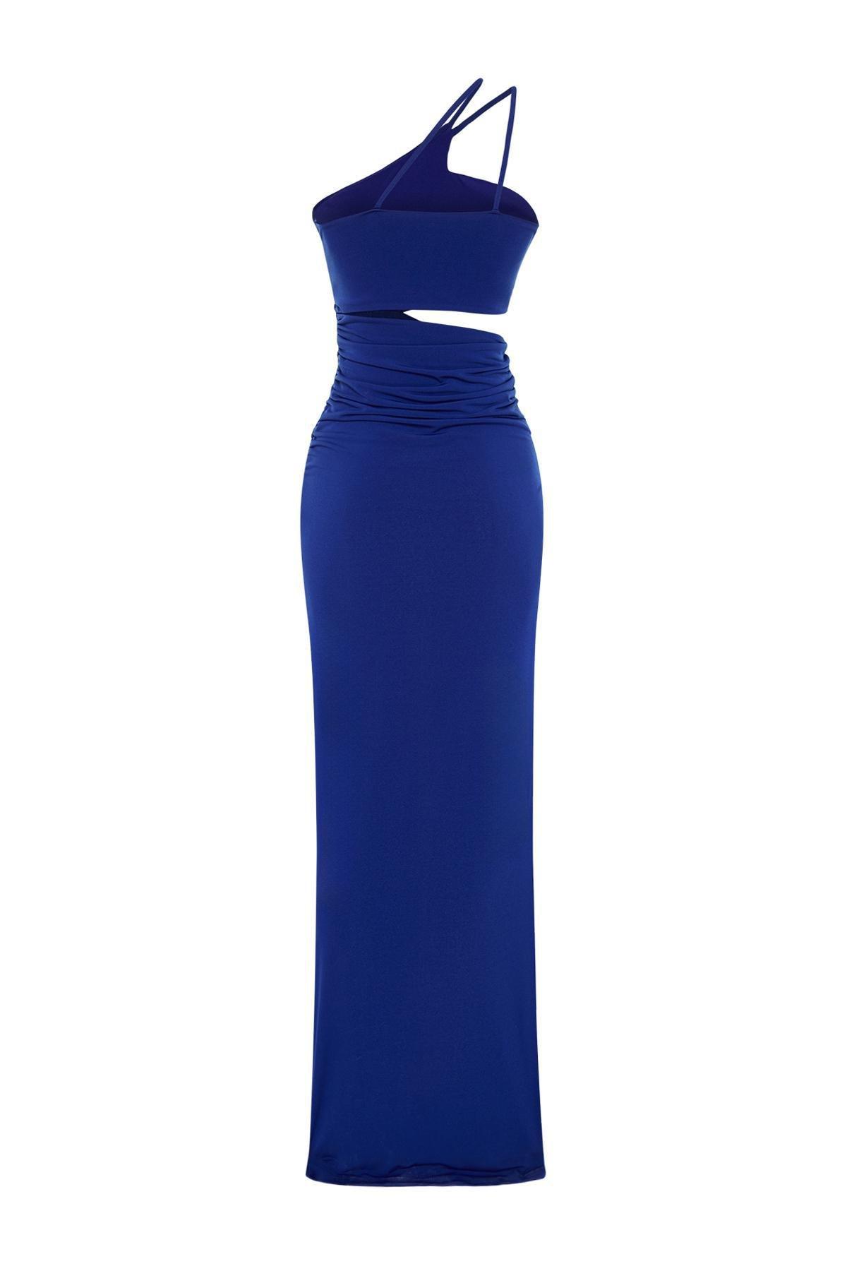 Navy Cut-Out Occassionwear Dress, , large image number 6