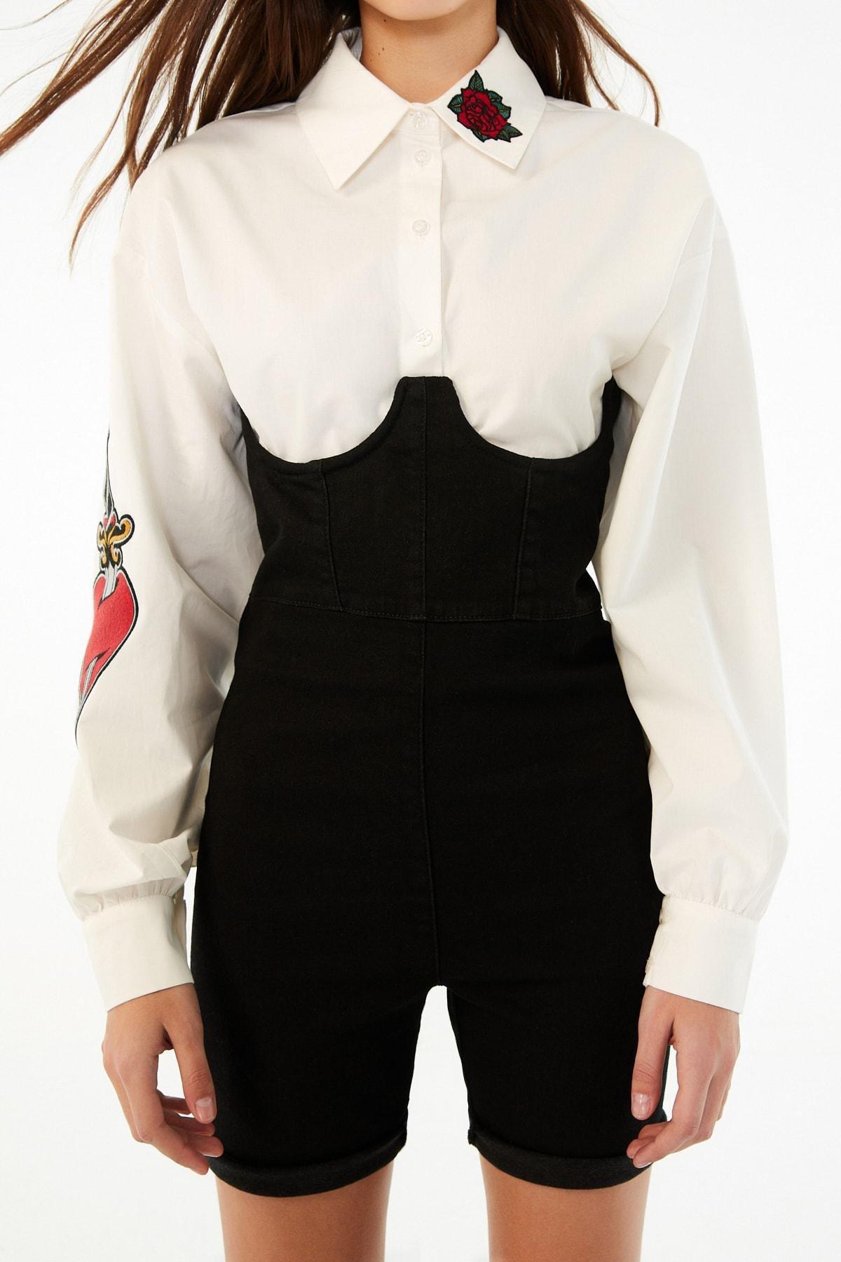 Black Fitted Jumpsuit, , large image number 4