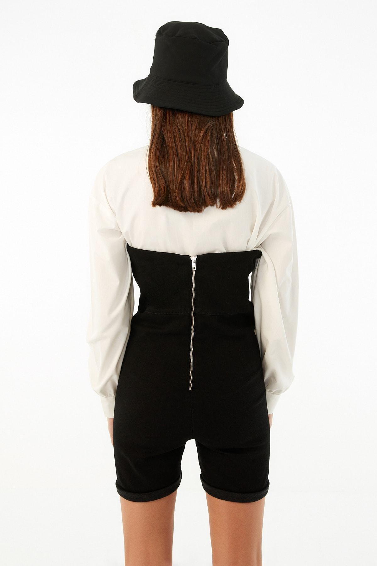 Black Fitted Jumpsuit, , large image number 5
