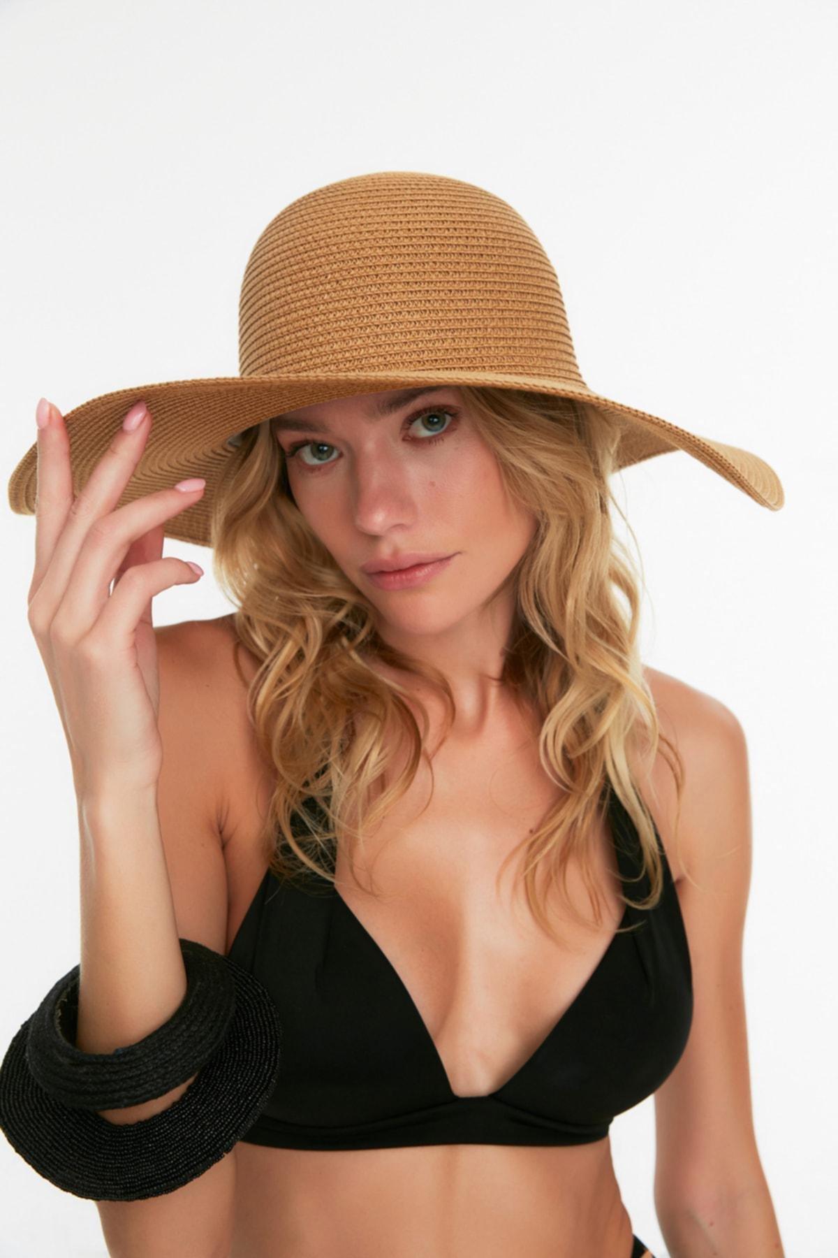 Brown Casual Hat, Brown, large image number 4