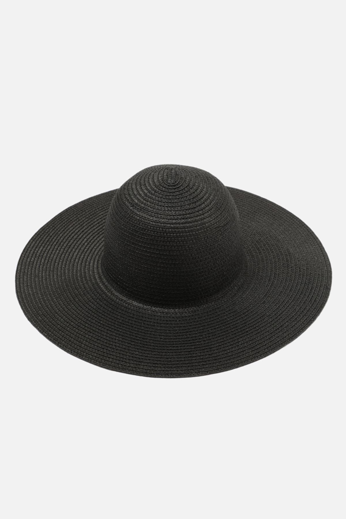 Black Casual Hat, Black, large image number 3