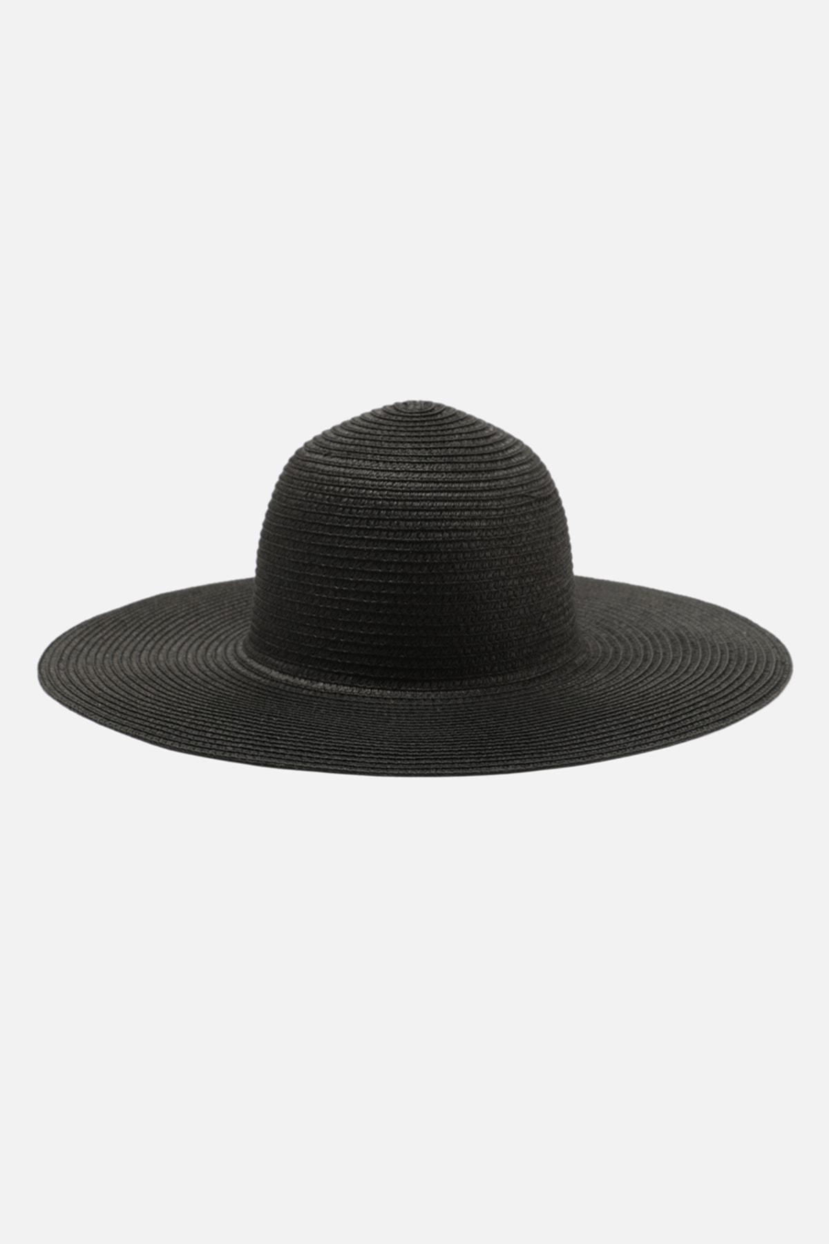 Black Casual Hat, Black, large image number 4