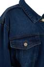 Trendyol - Blue Oversize Plus Size Jacket