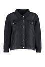 Trendyol - Black Oversize Denim Plus Size Jacket