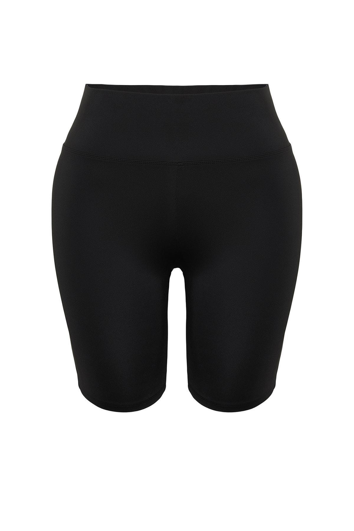 Black High Waist Plus Size Leggings, , large image number 5