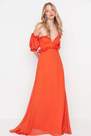 Trendyol - Orange Mermaid Occasionwear Dress