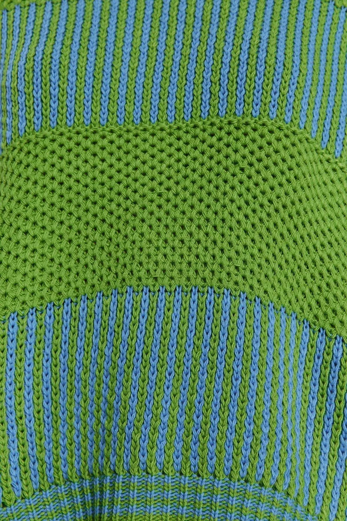 Green Colourblock Sweater, Green, large image number 4