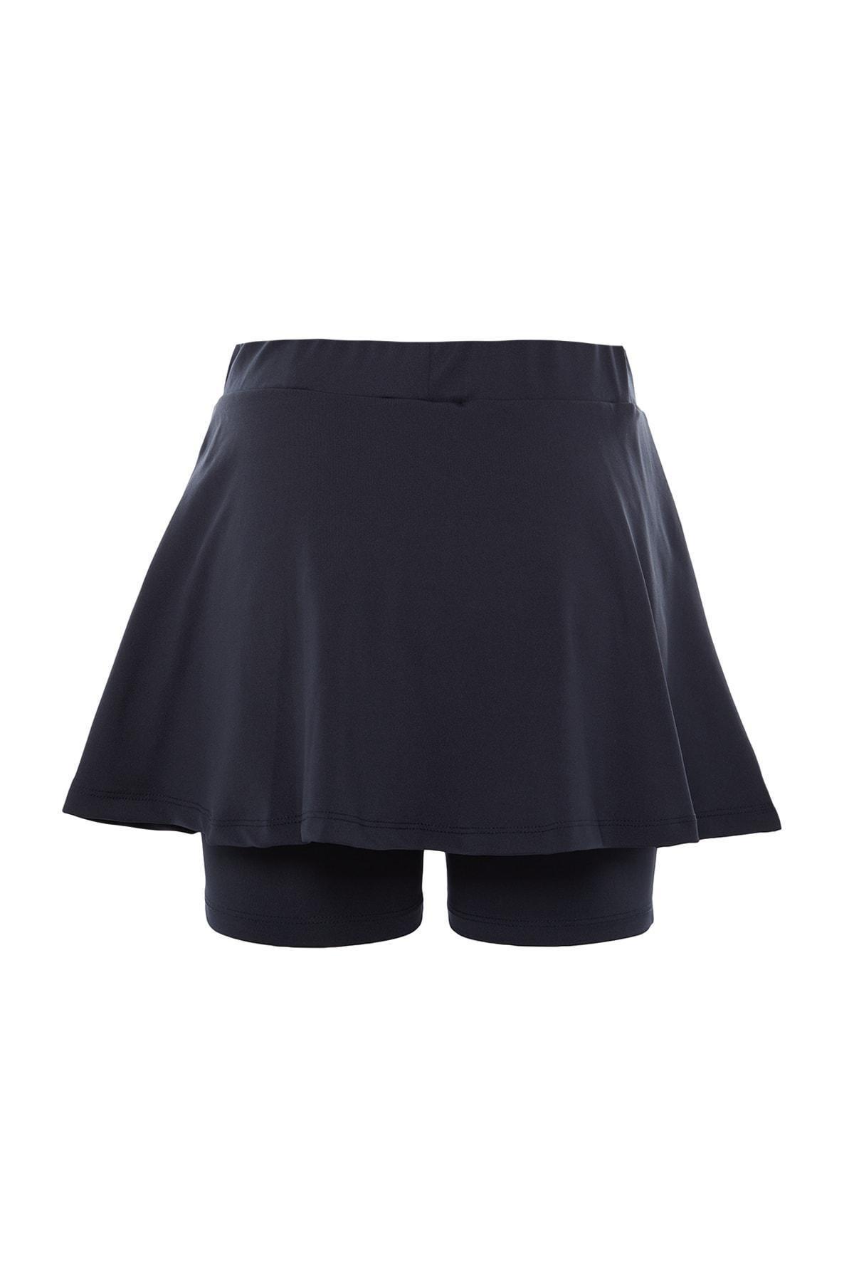 Trendyol - Navy High Waist Shorts