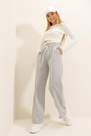 Alacati - Grey Relaxed Cotton Sweatpants