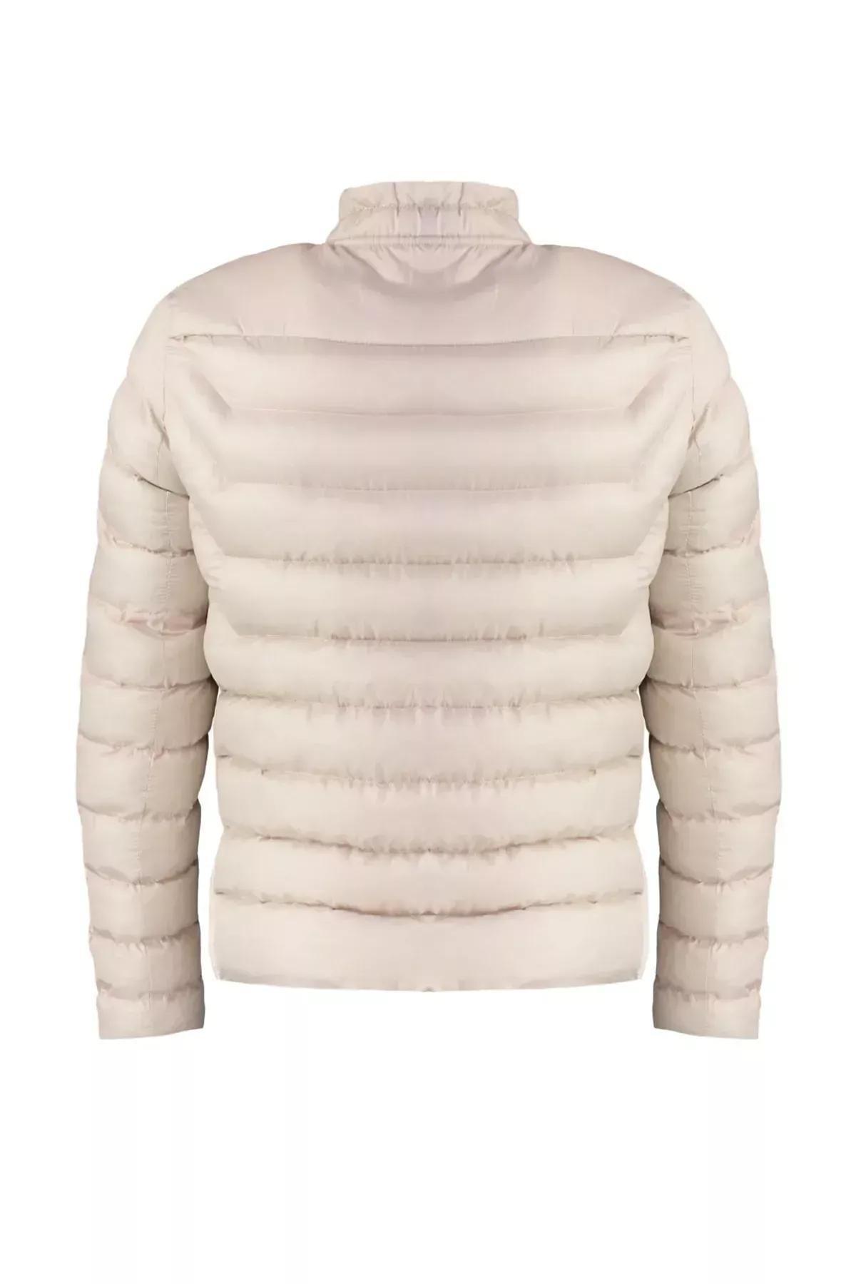 Beige Winter Puffer Jacket, Beige, large image number 5