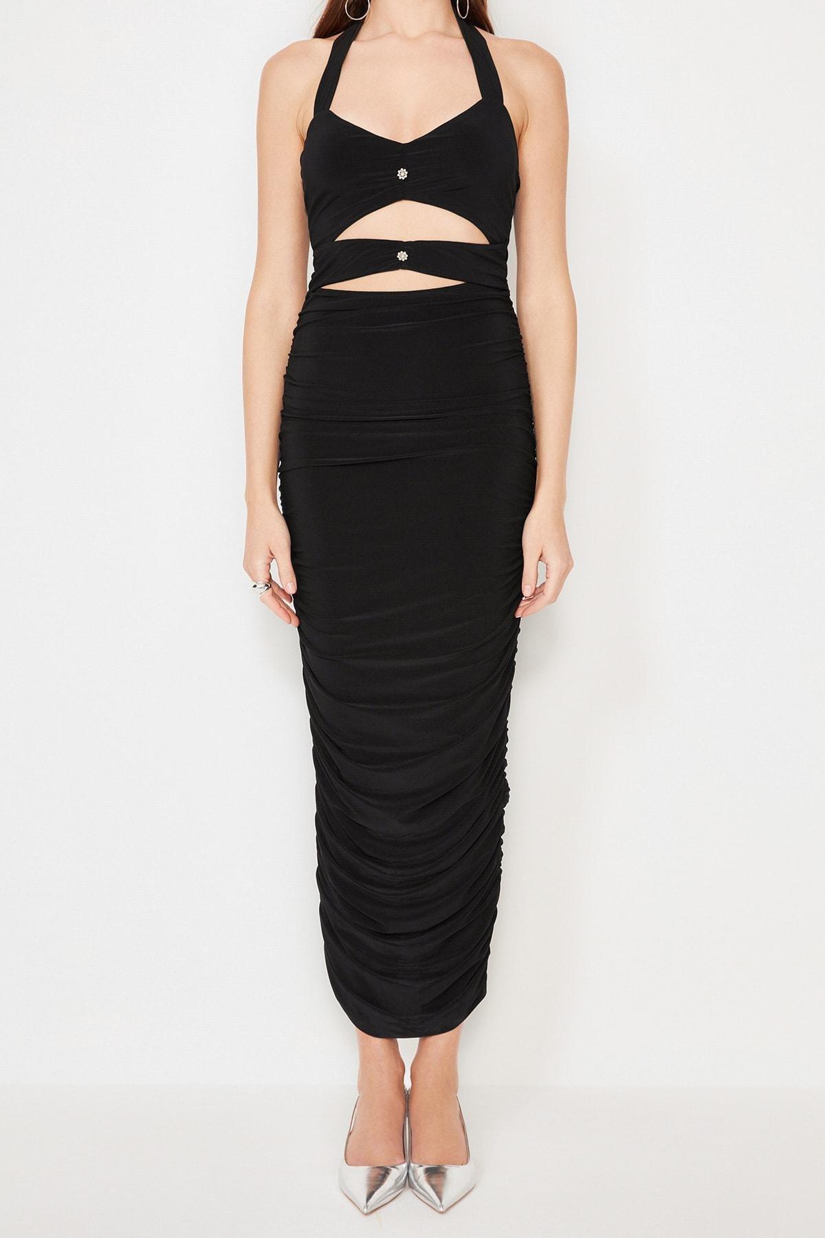 Trendyol - Black Detailed Dress